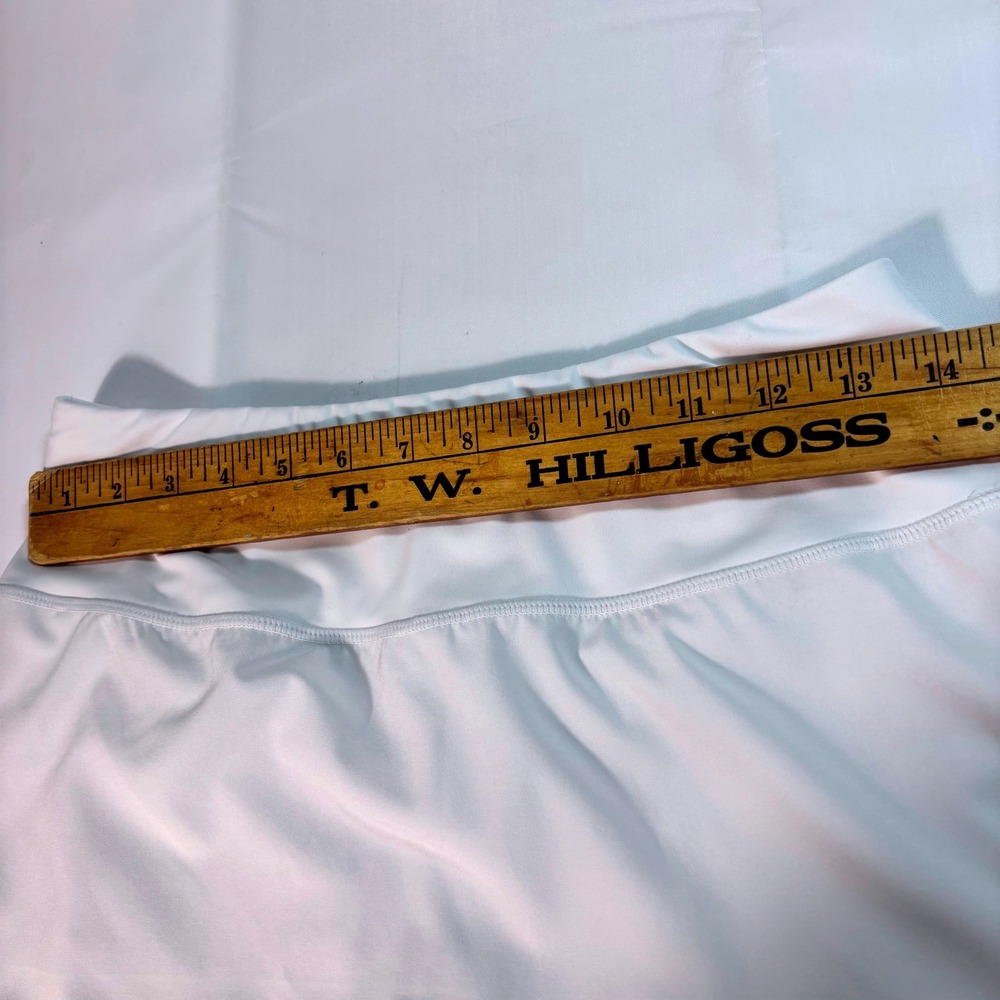 Baleaf Women White Pleated Running Skirt Tennis Skort with Pockets Size Medium - Picture 6 of 7